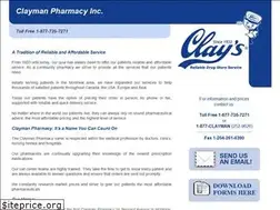 Sites similar to claymanpharmacy.com