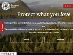 Sites similar to clayoquotaction.org
