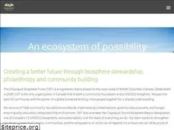 Sites similar to clayoquotbiosphere.org