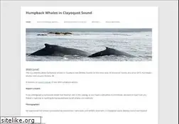 Sites similar to clayoquotwhales.ca