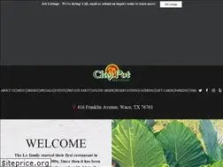 Sites similar to claypotwaco.com