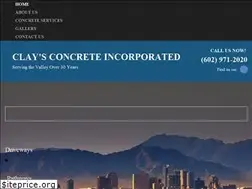 Sites similar to claysconcrete.com