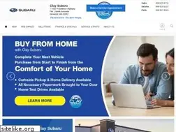 Sites similar to claysubaru.com