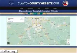 Sites similar to claytoncountywebsite.com