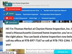 Sites similar to claytoninspects.com