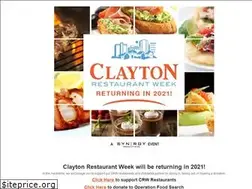 Sites similar to claytonrestaurantweek.com