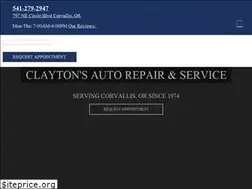 Sites similar to claytonsautoservice.com