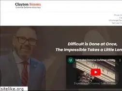 Sites similar to claytonsimms.com