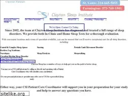 Sites similar to claytonsleep.com