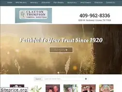 Sites similar to claytonthompson.com