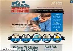 Sites similar to claytonvalleypethospital.com