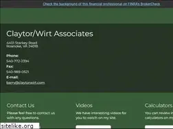 Sites similar to claytorwirt.com