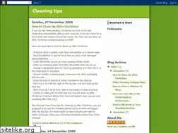 Sites similar to clean-cleaning-tips.blogspot.com