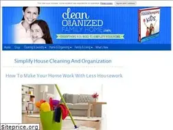 Sites similar to clean-organized-family-home.com