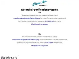 Sites similar to cleanair-europe.com
