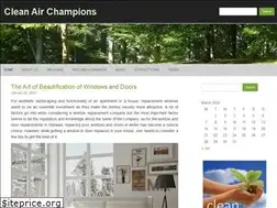 Sites similar to cleanairchampions.ca
