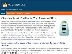 Sites similar to cleanairchick.com