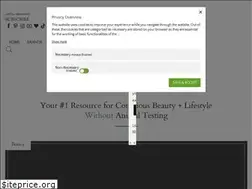Sites similar to cleanandcrueltyfree.com