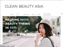 Sites similar to cleanbeautyasia.com