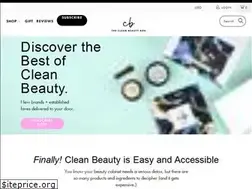 Sites similar to cleanbeautybox.com