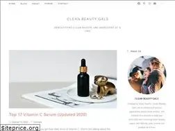 Sites similar to cleanbeautygals.com