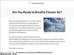 Sites similar to cleanbreathing.net