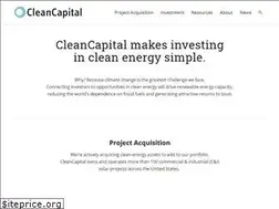 Sites similar to cleancapital.com