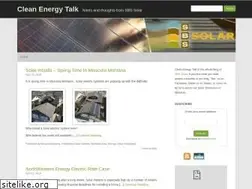 Sites similar to cleanenergytalk.com
