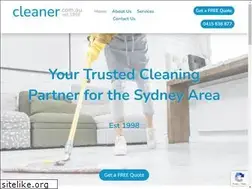 Sites similar to cleaner.com.au
