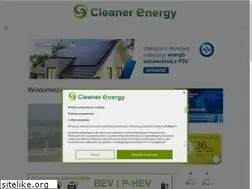 Sites similar to cleanerenergy.pl