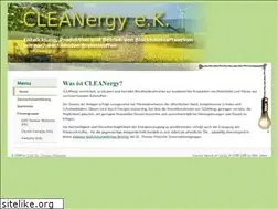 Sites similar to cleanergy.de