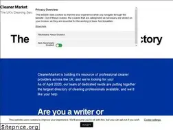 Sites similar to cleanermarket.com