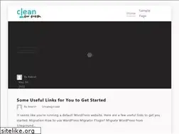 Sites similar to cleanforfresh.com