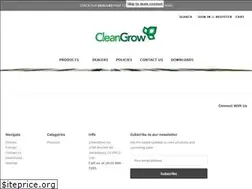 Sites similar to cleangrow.com