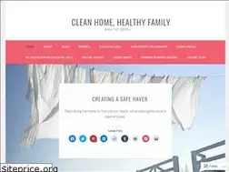 Sites similar to cleanhomehealthyfamily.wordpress.com