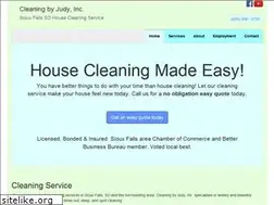 Sites similar to cleaningbyjudy.com