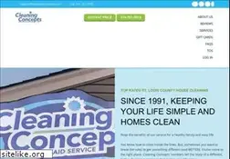 Sites similar to cleaningconcepts.net