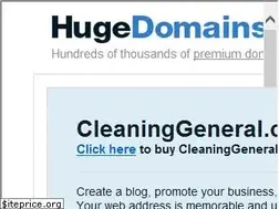 Sites similar to cleaninggeneral.com