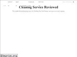 Sites similar to cleaningservicereviewed.com