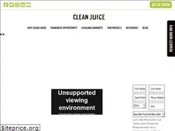 Sites similar to cleanjuicefranchising.com