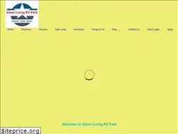 Sites similar to cleanlivingrvpark.com