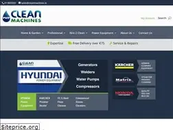 Sites similar to cleanmachines.ie