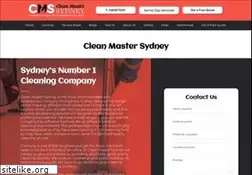 Sites similar to cleanmastersydney.com.au
