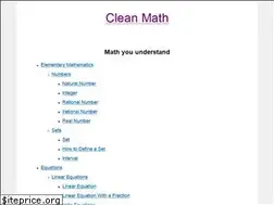 Sites similar to cleanmath.com