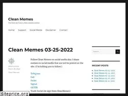 Sites similar to cleanmemes.com