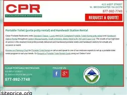 Sites similar to cleanportablerestrooms.com