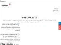 Sites similar to cleanpro.in