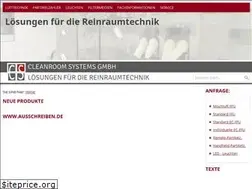 Sites similar to cleanroom-systems.com