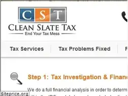 Sites similar to cleanslatetax.com