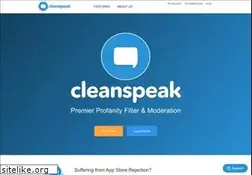 Sites similar to cleanspeak.com